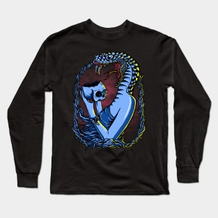 Human Half Snake Long Sleeve T-Shirt